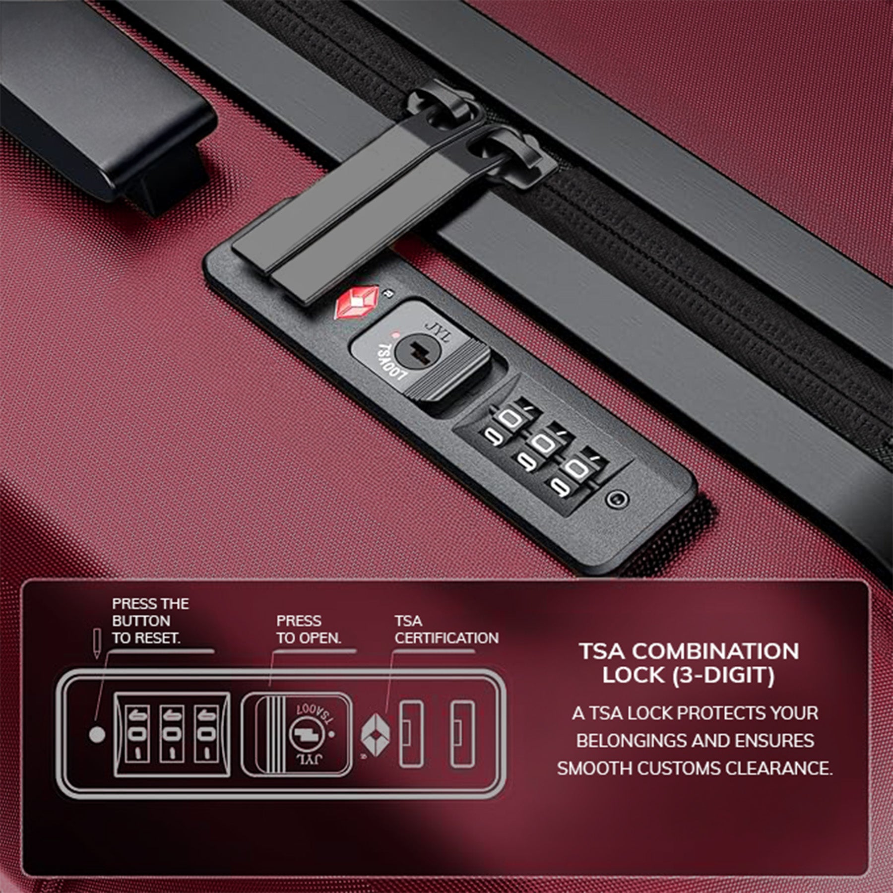 FERGÉ Kofferset 3-teilig ABS CANNES 3er Trolley Set Hartschale 48757