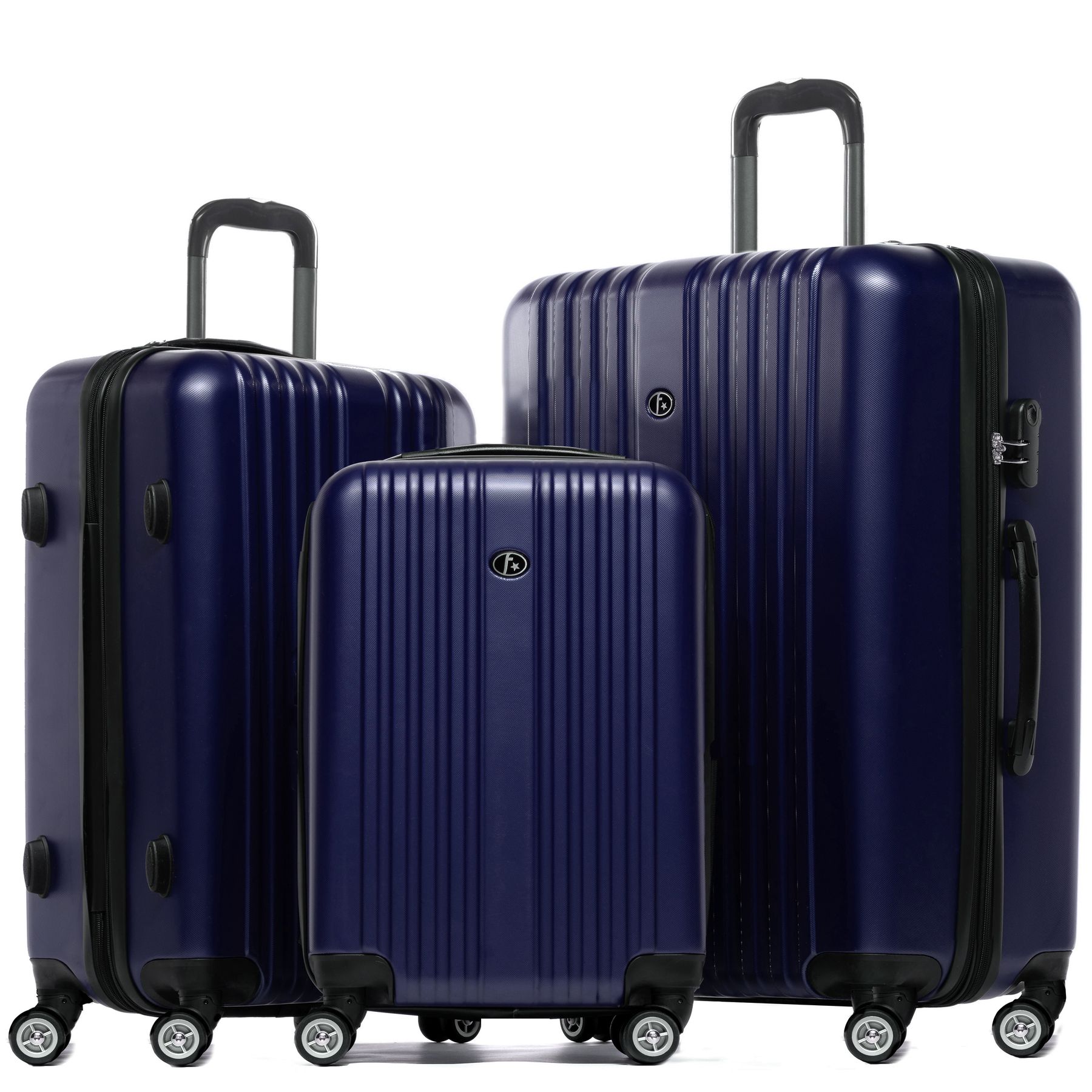 luggage set 3-kofferset-xb7exp FERGÉ ABS TOULOUSE