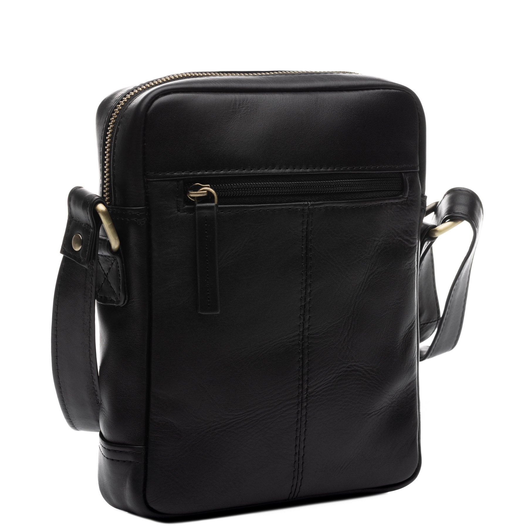 FERGÉ Messenger bag Leder DUBLIN braun Umhängetasche 48523