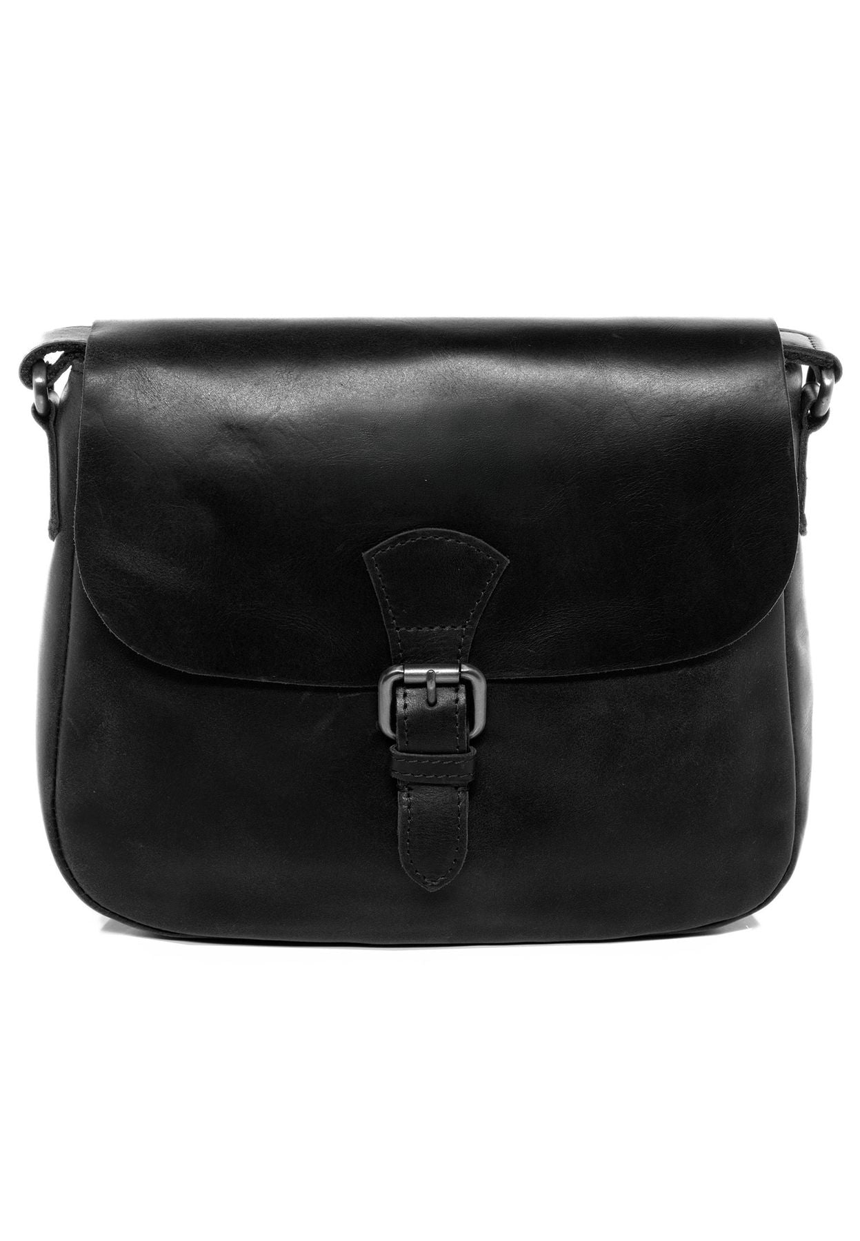 FERGÉ  Schultertasche Leder YALE braun Handtasche Leder 48332