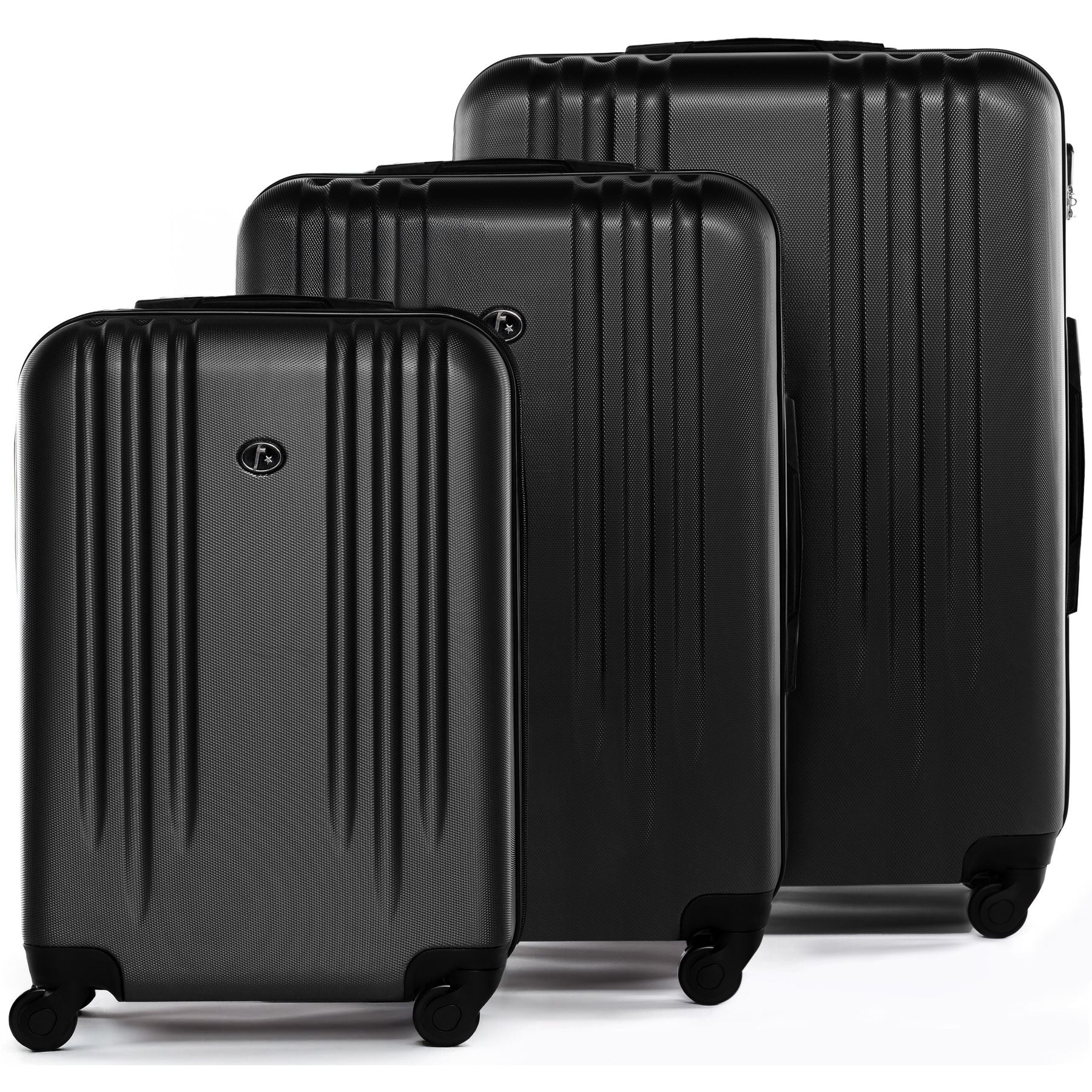 FERGÉ Kofferset 3-teilig Marseille gelb 3er Trolley Set 49101