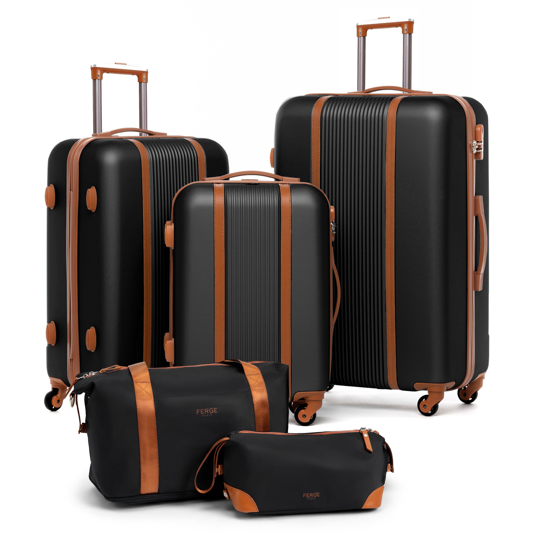 5-piece luggage set MILANO