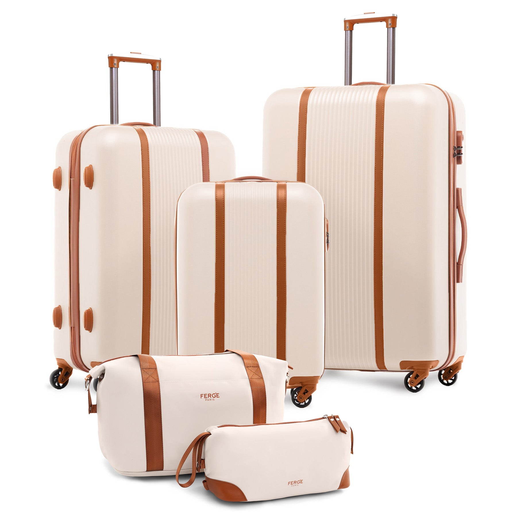 Five piece luggage set sale