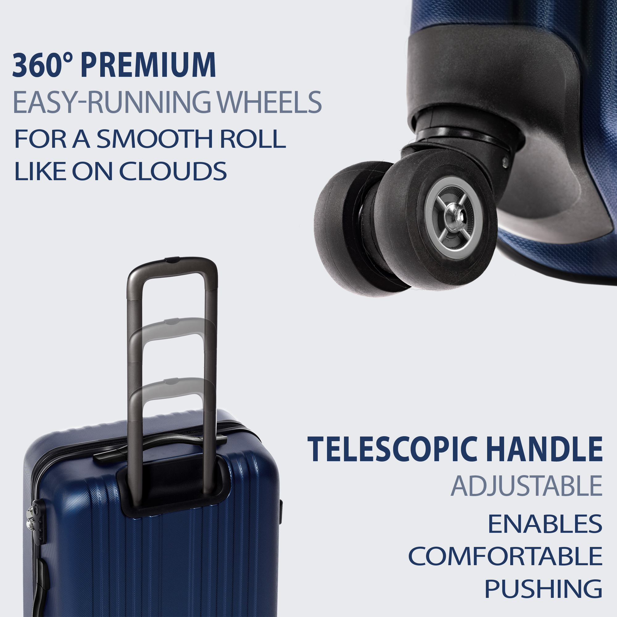 Suitcase Set TOULOUSE expandable