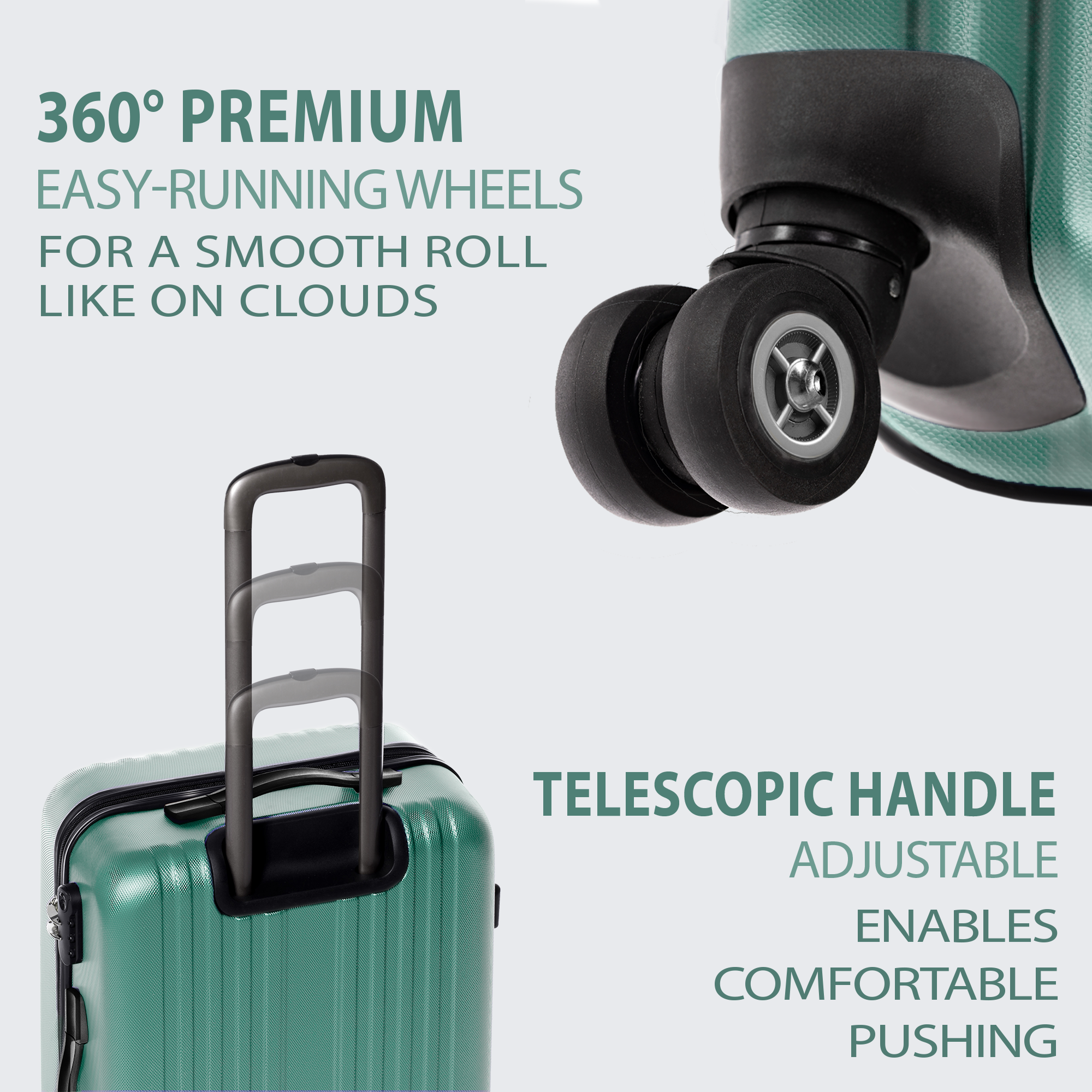 Suitcase Set TOULOUSE expandable