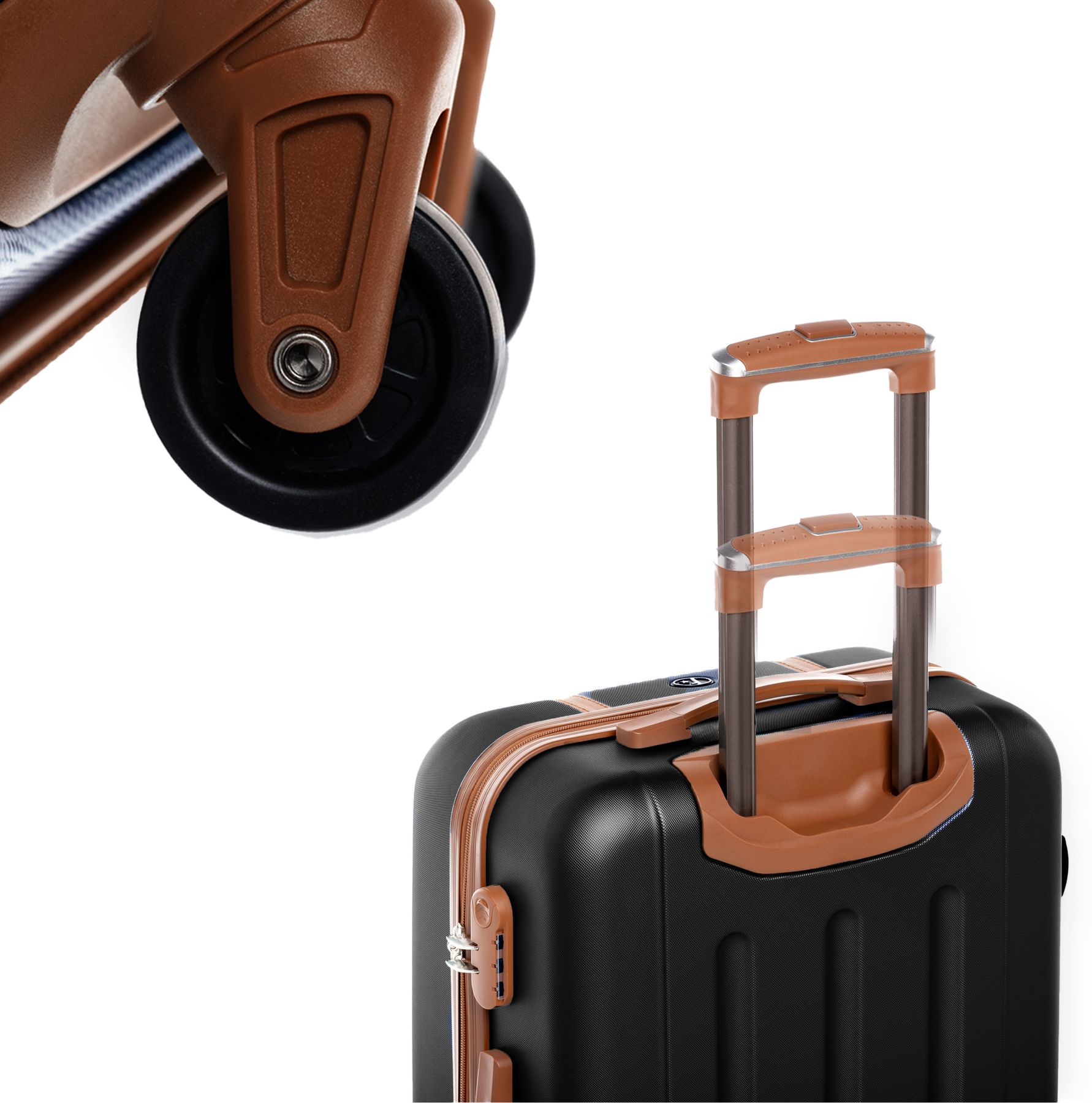 3-piece luggage set MILANO