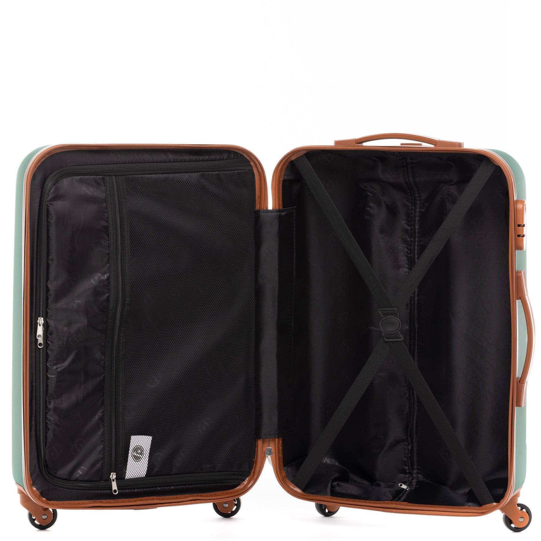 luggage set 3-kofferset-xb05 FERGÉ ABS-Leather MILANO parent 42524