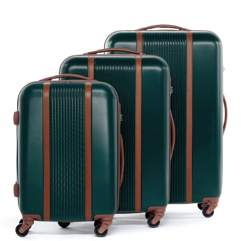 luggage set 3-kofferset-xb05 FERGÉ ABS-Leather MILANO