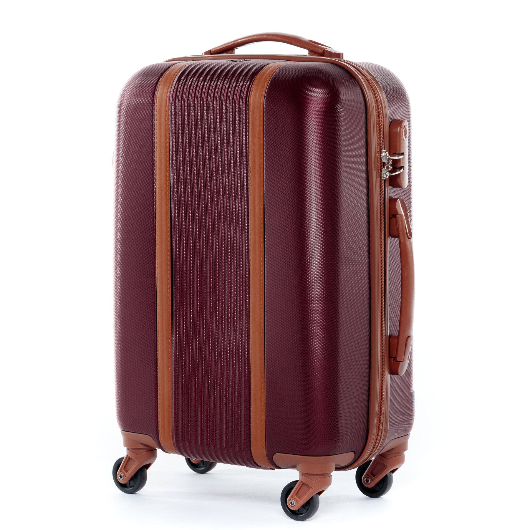 luggage set 3-kofferset-xb05 FERGÉ ABS-Leather MILANO parent 38355