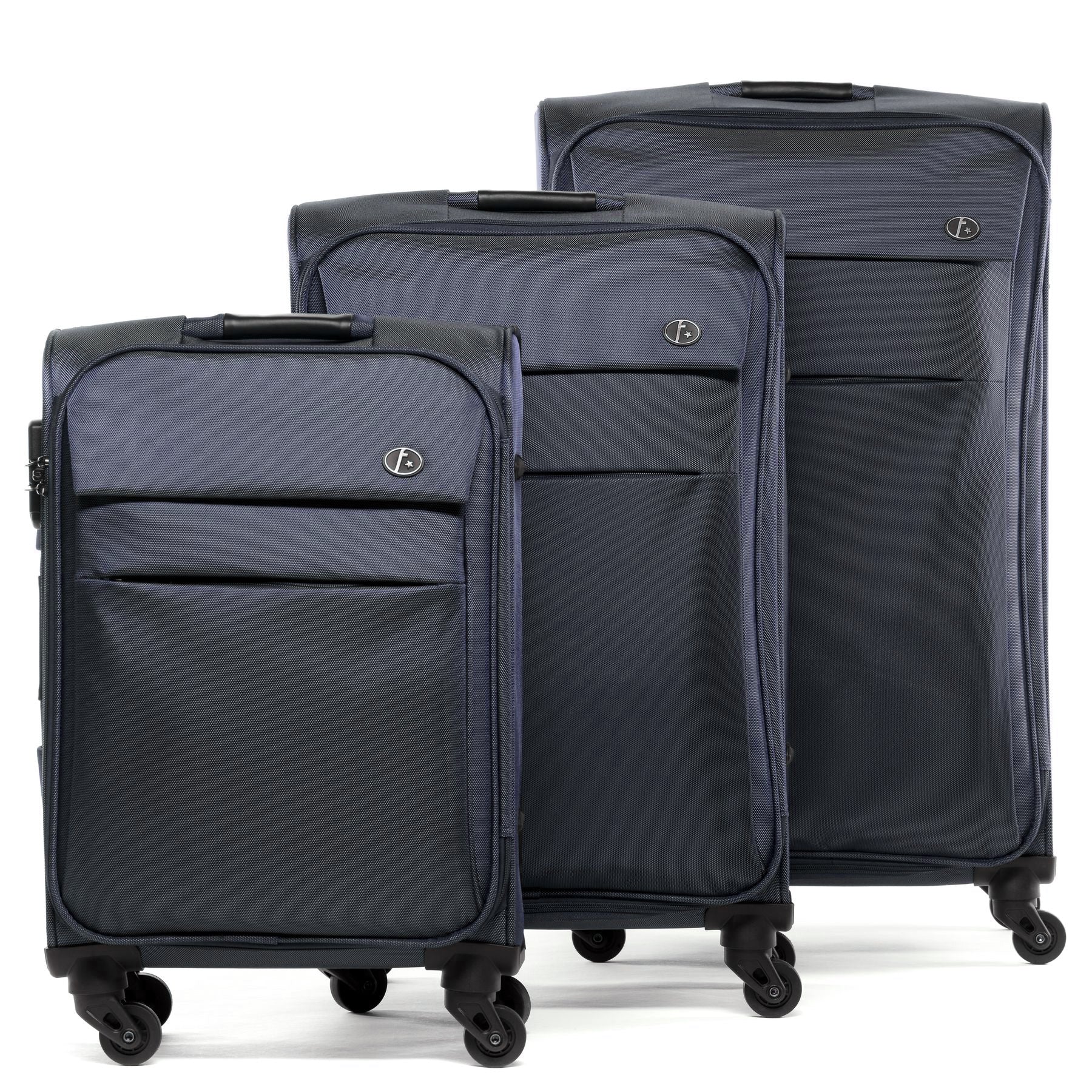 softshell-3set-weichschale-kofferset FERGÉ nylon Calais parent 37653