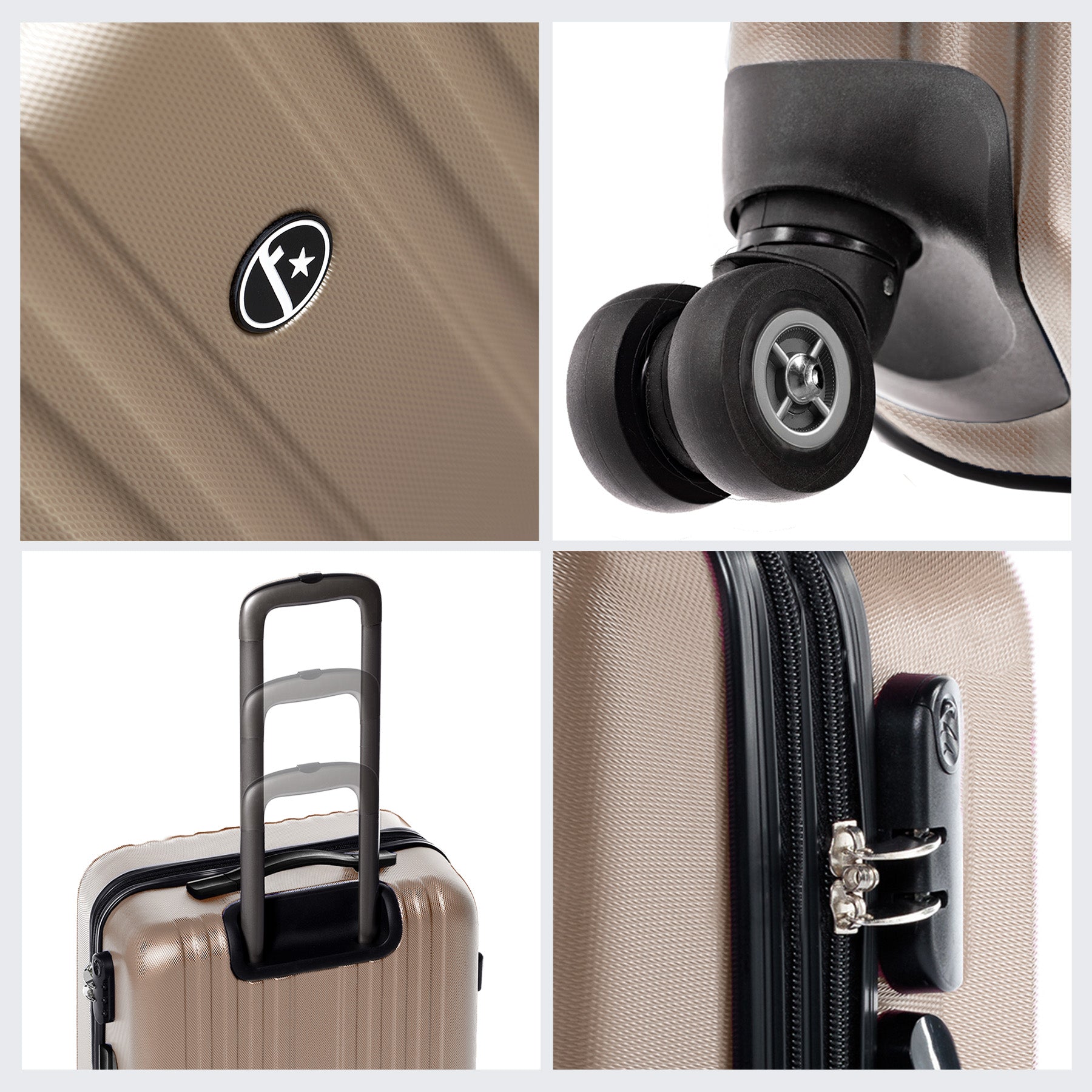 Suitcase Set TOULOUSE expandable