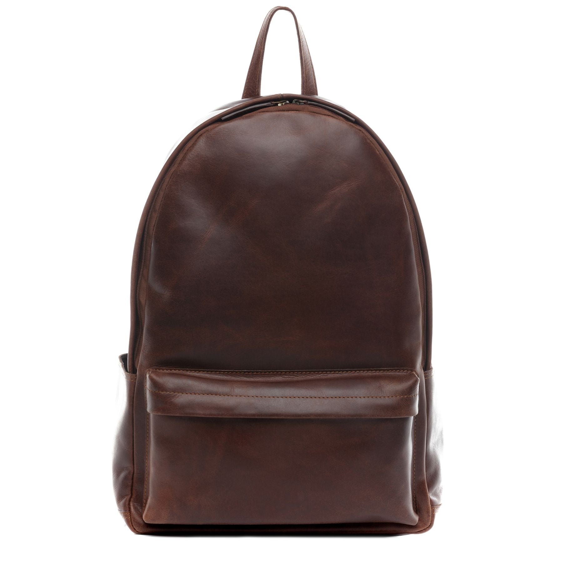 FERGÉ XL Rucksack Leder ARCHIE braun Fahrradrucksack 48491